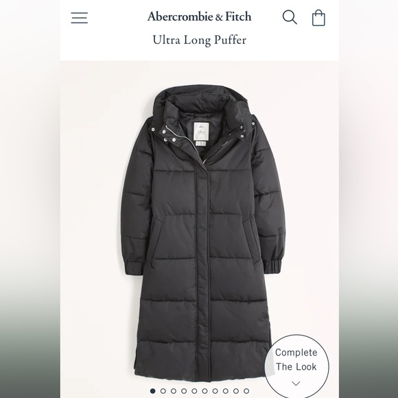 Abercrombie & Fitch Jackets & Blazers - Abercrombie & Fitch ultra long winter jacket